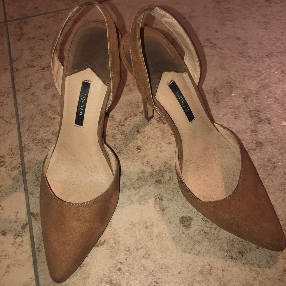Forever 21  Slingback Pump Brown 7.5 Women’s